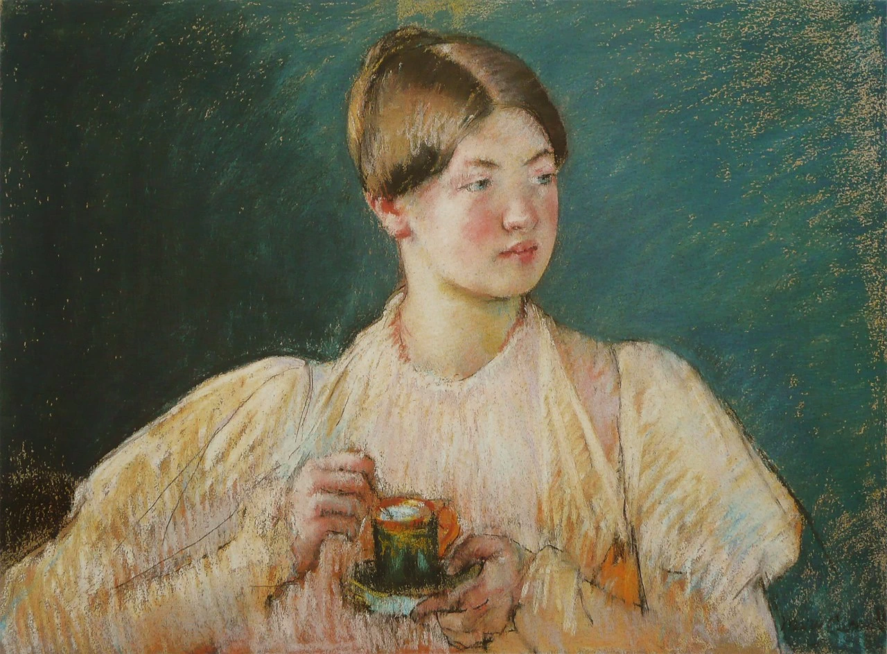Mary Cassatt - 111, La tazza di té, Chicago